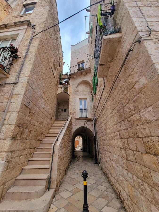 Giovinazzo Historic Apulia Old Town Stone House With Private Patio Apartment ภายนอก รูปภาพ