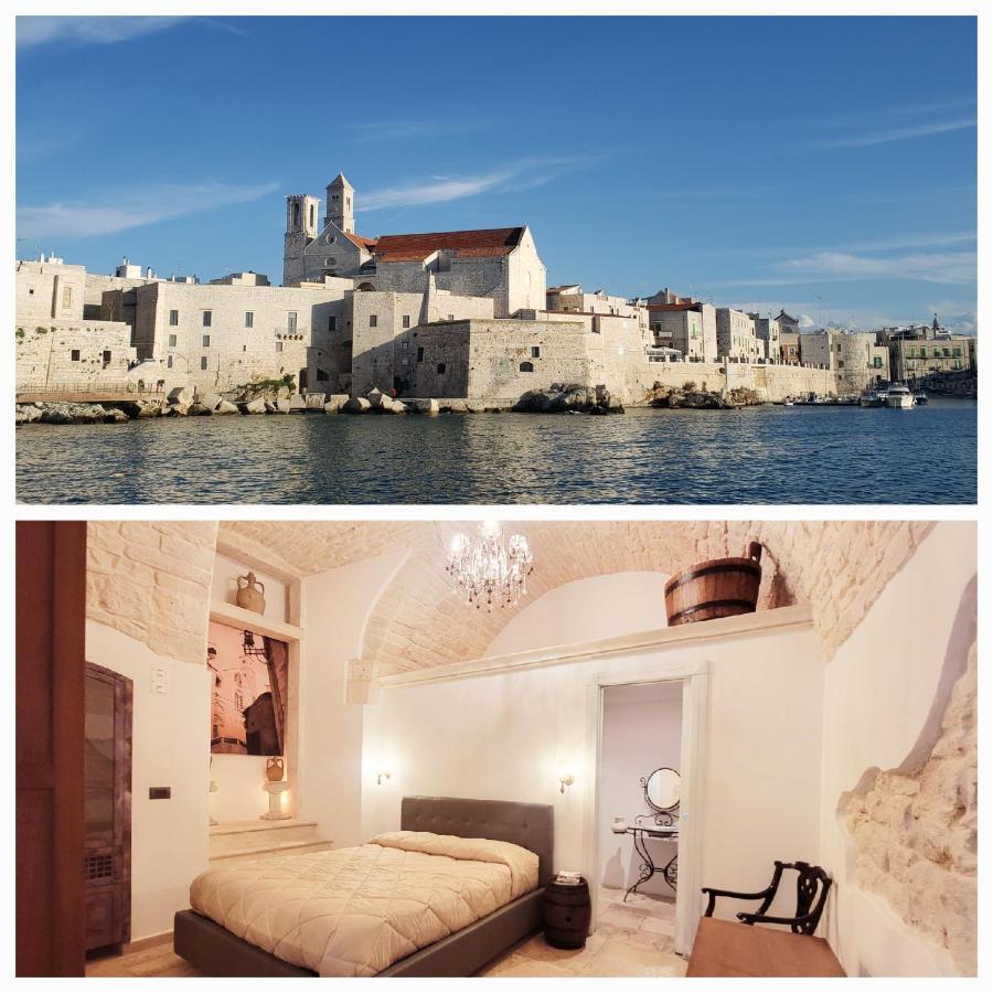 Giovinazzo Historic Apulia Old Town Stone House With Private Patio Apartment ภายนอก รูปภาพ